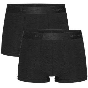 Stedman 2P Dexter Boxer For Men Schwarz Baumwolle Medium Herren