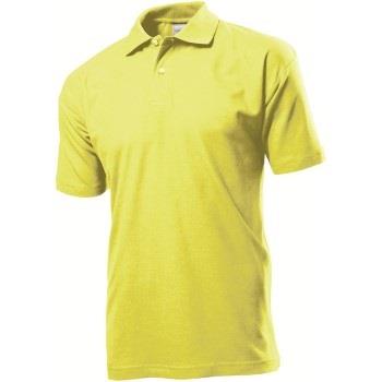 Stedman Polo Men Gelb Baumwolle Small Herren