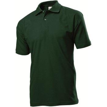 Stedman Polo Men Grün Baumwolle Small Herren