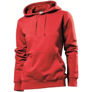 Stedman Sweatshirt Hooded Women Rot Small Damen