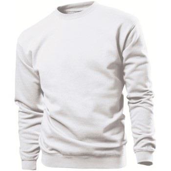 Stedman Sweatshirt Men Weiß Small Herren