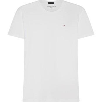 Tommy Hilfiger Cotton Icon Crew Neck SS Weiß Ökologische Baumwolle Sma...