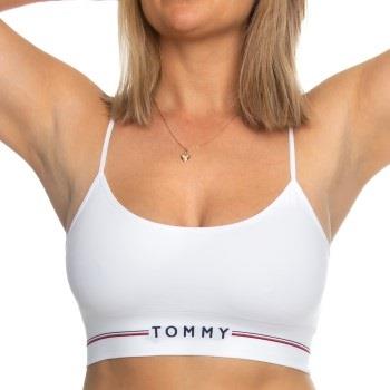 Tommy Hilfiger BH Seamless Unlined Bralette Weiß Polyamid Large Damen