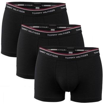 Tommy Hilfiger 3P Stretch Trunk Premium Essentials Schwarz Baumwolle S...