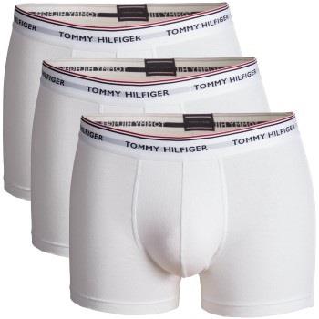 Tommy Hilfiger 3P Stretch Trunk Premium Essentials Weiß Baumwolle Smal...