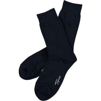 Topeco Men Classic Socks Plain Marine Gr 45/48 Herren