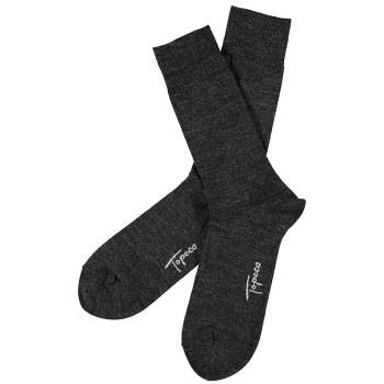 Topeco Men Wool Socks Dunkelgrau Gr 45/48 Herren