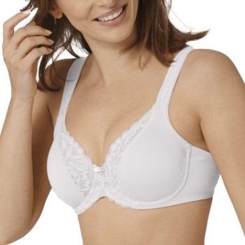 Triumph BH Modern Lace Cotton Underwire Bra Weiß B 75 Damen