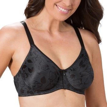 Trofe Asta Underwire Bra BH Schwarz Polyamid B 75 Damen