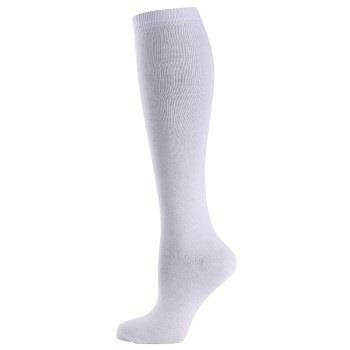 Trofe Cotton Knee Socks Weiß Gr 39/42 Damen