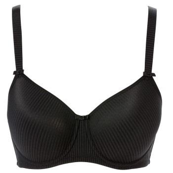 Trofe Sanna Underwire Stripe Bra BH Schwarz B 70 Damen