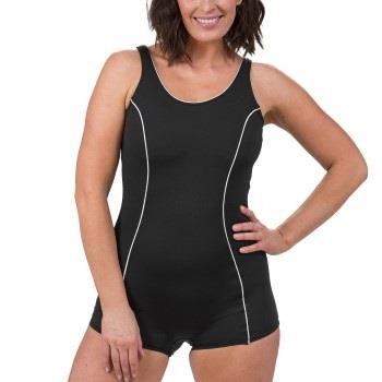 Trofe Swimsuit Sailor Look Schwarz Polyester 38 Damen