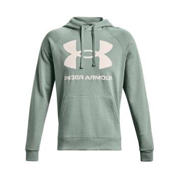 Under Armour Rival Fleece Big Logo Hoodie Hellgrün Small Herren