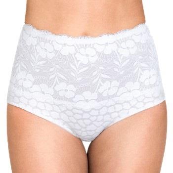 Miss Mary Jacquard And Lace Girdle Weiß 38 Damen