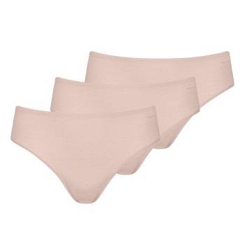 Mey 3P Organic Cotton American Briefs Beige Baumwolle 40 Damen