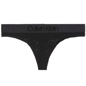 Calvin Klein 2P Intrinsic Coordinate Thong Schwarz Small Damen