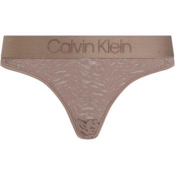 Calvin Klein Intrinsic Coordinate Thong Beige Medium Damen