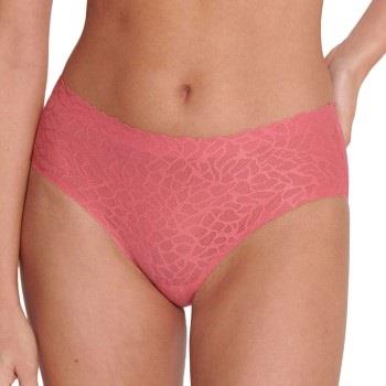 Sloggi ZERO Feel Lace 2.0 High Waist Brief Rosa Small Damen