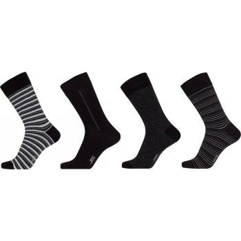 JBS 4P Cotton Socks Schwarz/Grau Gr 40/47 Herren