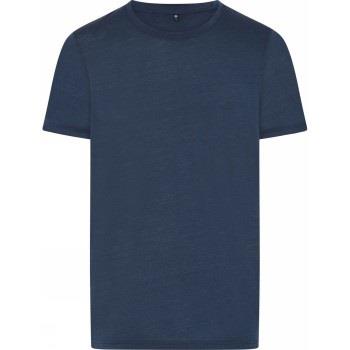 JBS of Denmark Wool T-shirt Marine Wolle Small Herren