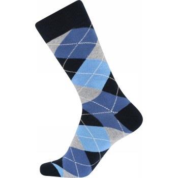 JBS Patterned Cotton Socks Blau/Grau Gr 40/47 Herren