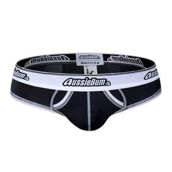 AussieBum EnlargeIT 2.0 Brief Schwarz Baumwolle Small Herren