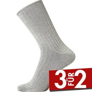 Egtved Cotton No Elastic Socks Hellgrau Gr 45/48 Herren