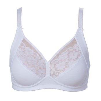 Trofe Iris Soft Bra BH Weiß B 75 Damen