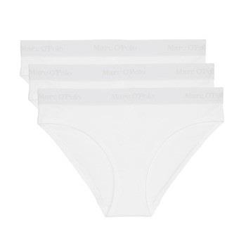 Marc O Polo Bottom Briefs 3P Weiß Baumwolle Small Damen