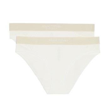 Marc O Polo Casual Brief 2P Weiß Baumwolle Small Damen