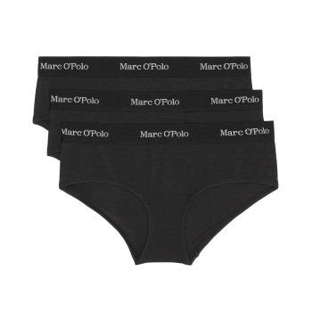 Marc O Polo Panty 3P Schwarz Baumwolle Small Damen