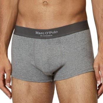 Marc O Polo Men Iconic Rib Trunks 2P Grau Baumwolle Small Herren