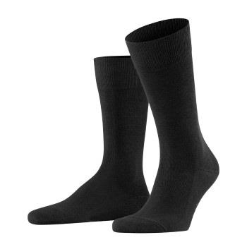 Falke Family Crew Sock Schwarz Baumwolle Gr 39/42 Herren