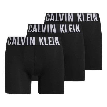 Calvin Klein 3P Intense Power Boxer Briefs Schwarz Polyester Small Her...