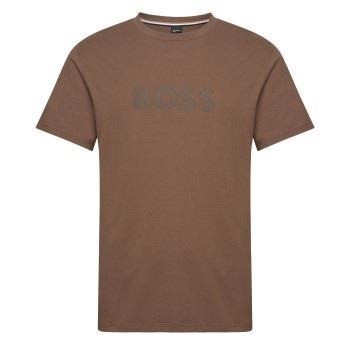 BOSS T Shirt RN Braun Baumwolle Small Herren