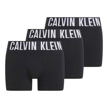 Calvin Klein 3P Intense Power Trunks Schwarz Baumwolle Small Herren