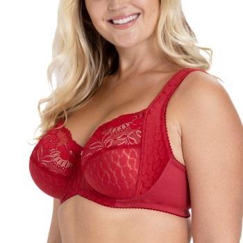 Miss Mary Jacquard And Lace Underwire Bra BH Rot B 75 Damen