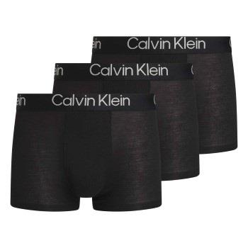 Calvin Klein 3P Ultra Soft Modern Trunks Schwarz Modal Medium Herren