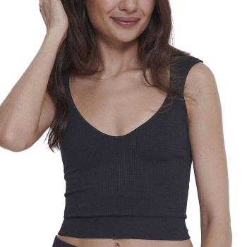 Sloggi EVER Infused Aloe Crop Top Schwarz Small Damen