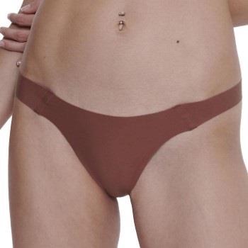 Sloggi ZERO Feel 2 0 Tiny Tanga Dunkelbraun Small Damen