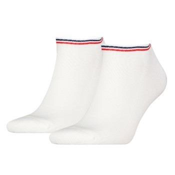 Tommy Men Uni TJ Iconic Sneaker Sock 2P Weiß Baumwolle Gr 39/42 Herren