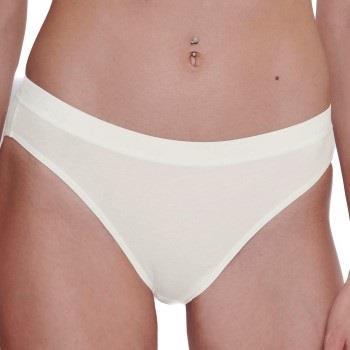 Sloggi 3P GO Casual High Leg Brief Weiß Baumwolle Small Damen