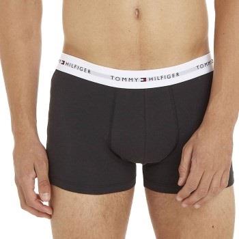 Tommy Hilfiger 3P Signature Essential Cotton Trunk Schwarz/Weiß Baumwo...