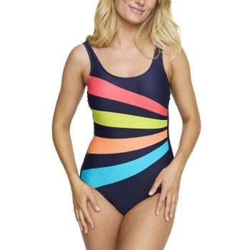 Damella Alice Chlorine Resistant Swimsuit Multi-colour-2 38 Damen