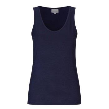 Damella Bamboo 31301 Tank Top Marine Bambus Small Damen