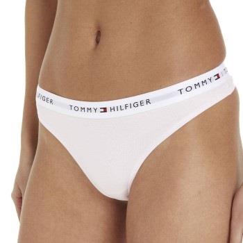 Tommy Hilfiger LOGO Waistband Thong Hellrosa Small Damen