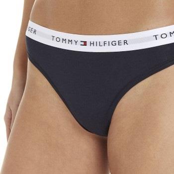 Tommy Hilfiger LOGO Waistband Thong Dunkelblau Small Damen