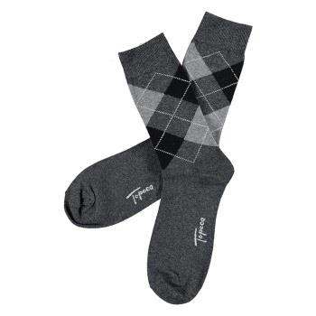 Topeco 3P Mens Classic Socks Argyle Anthrazit Gr 41/45 Herren