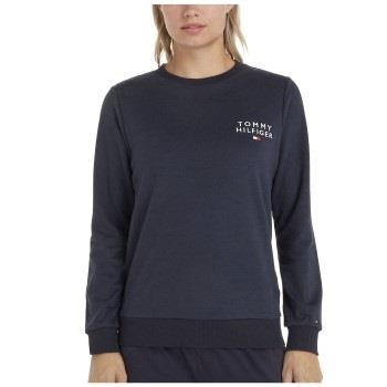 Tommy Hilfiger Original Lounge Long Sleeve Top Marine Small Damen