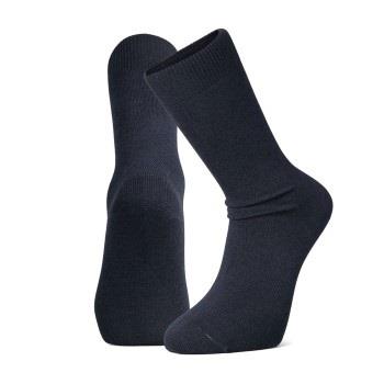 Panos Emporio 3P Carl Flat Knit Socks Navy One Size Herren